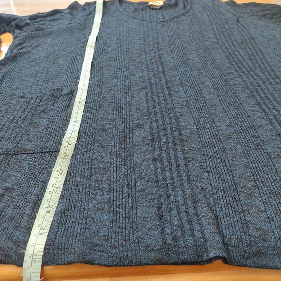 Pennington's Women's DC Jeans Long Sleeve V Neck Tunic Top front pockets Size 3X - Picture 11 of 11